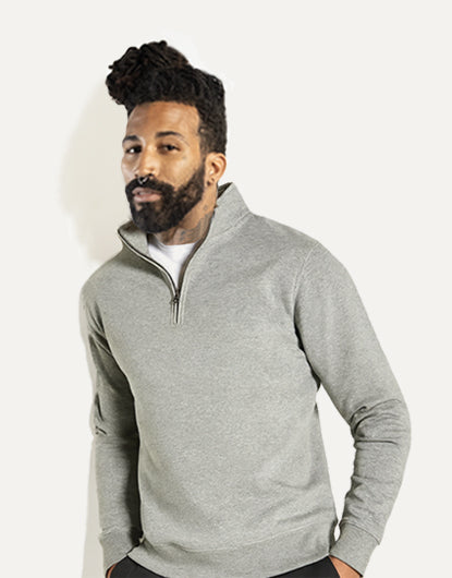 Fleece Quarter Zip Sweatshirt