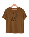 GATO - Women's Boxy Tee in Butter Soft Cotton/Modal