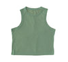 Women's Crop Tank in Cotton/Modal Blend