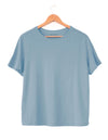 Women's Boxy T-Shirt in Butter Soft Cotton/Modal