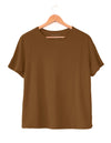 Women's Boxy T-Shirt in Butter Soft Cotton/Modal