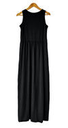 Modal/Cotton Maxi Dress with Pockets
