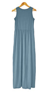 Modal/Cotton Maxi Dress with Pockets