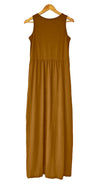 Modal/Cotton Maxi Dress with Pockets