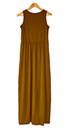 Modal/Cotton Maxi Dress with Pockets