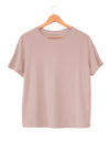 Super soft modal blend women's t-shirt in petal